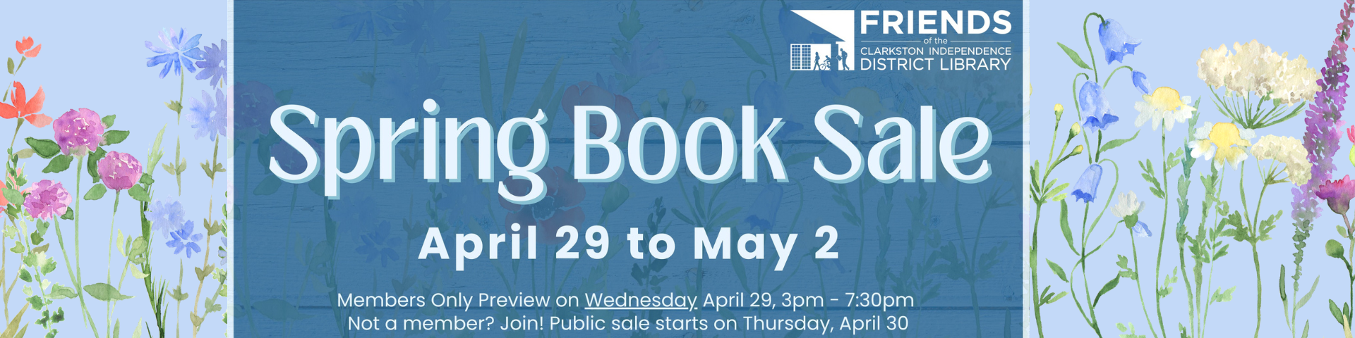 Spring Book Sale