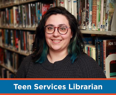 Teen Services Librarian Chelsea Pridmore